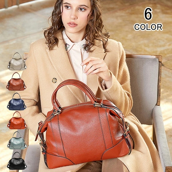 ショルダーバッグ ハンドバッグ トートバッグ 斜め掛けバッグ 本革バッグ 肩掛け 多機能 カジュアル かばん 本革 2way レディース 通勤 バッグ トート 妻 彼女 母の日 シンプル 誕生日 クリ