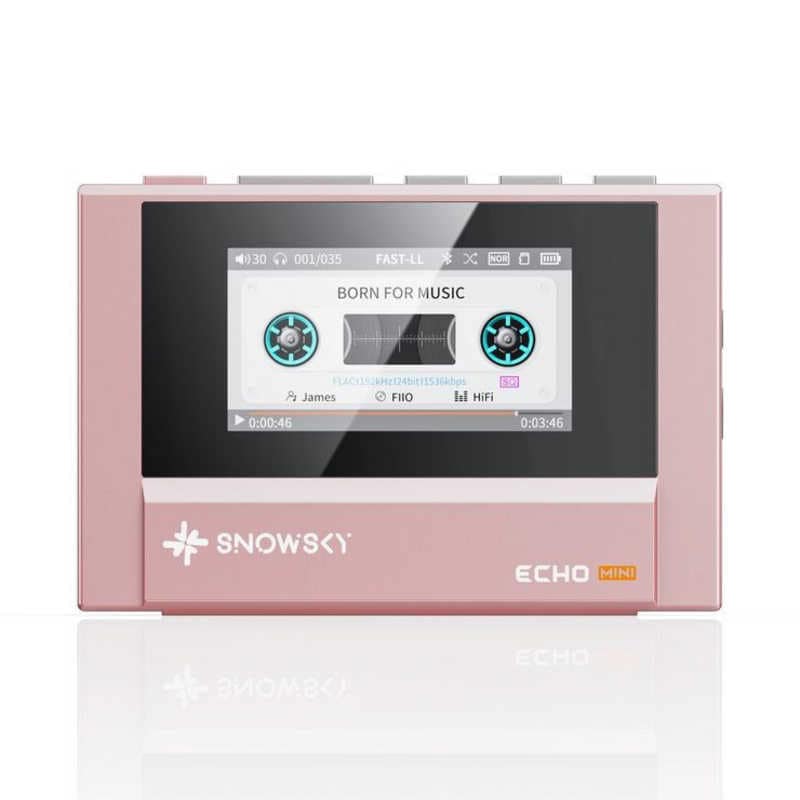 FIIO　Snowsky ECHO MINI ［ハイレゾ対応 / 8GB］ Pink　FIO-SSEMINI-P
