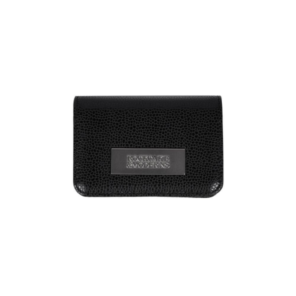 ROCKCAKE Nickel Card Wallet Black RC24AC00800