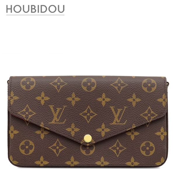 ルイヴィトン チェーンウォレット ポシェット フェリシー モノグラムキャンバス モノグラム ゴールド金具 チェーンショルダー 未使用 M81896 RFID 【箱】【中古】