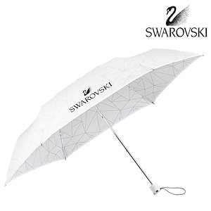 SWAROVSKI スワロフスキー ホワイトコレクション 折りたたみ傘 UMBRELLA WHITE GS 5388191-1