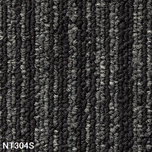 裏面のり付加工 耐候性/耐薬品性/静電性に優れたカーペットタイル VALUE LINE NT-304S 12枚セット