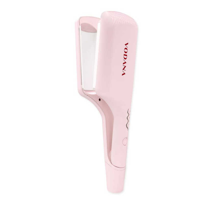 WONDERLINE　カールアイロン トリプルフローウェーブアイロン VODANA ボダナ 32mm 120℃～200℃ 海外対応 交流(コード)式 ピンクバニラ　NTP32A_PV