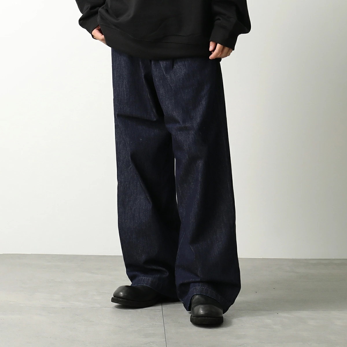 DRIES VAN NOTEN ドリスヴァンノッテン ジーンズ PENNING DEN ペンニング デン 020923 2381 メンズ コットン デニムパンツ ワイド Gパン ジーパン 507