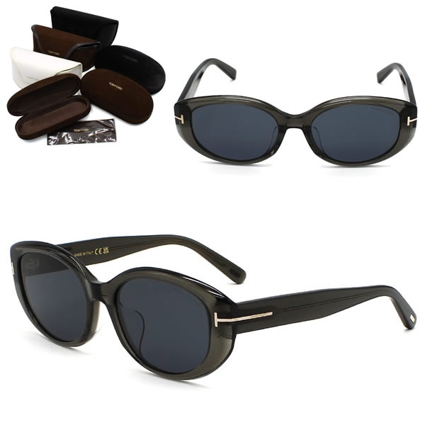 サングラス FT1295-K/S 20A 54 TF1295 サングラス EYEWEAR アジアンフィット グレー ユニセックス