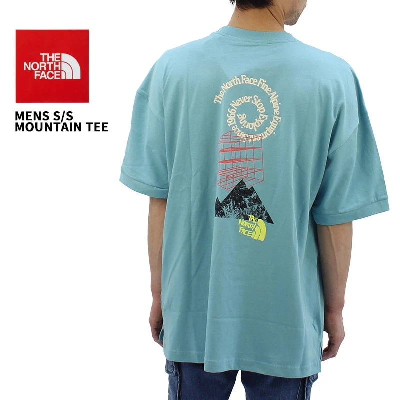 ザ・ノースフェイス 半袖Tシャツ THE NORTH FACE Men’S/Short Sleeve Mountain Tee Tシャツ メンズ nf0a8129