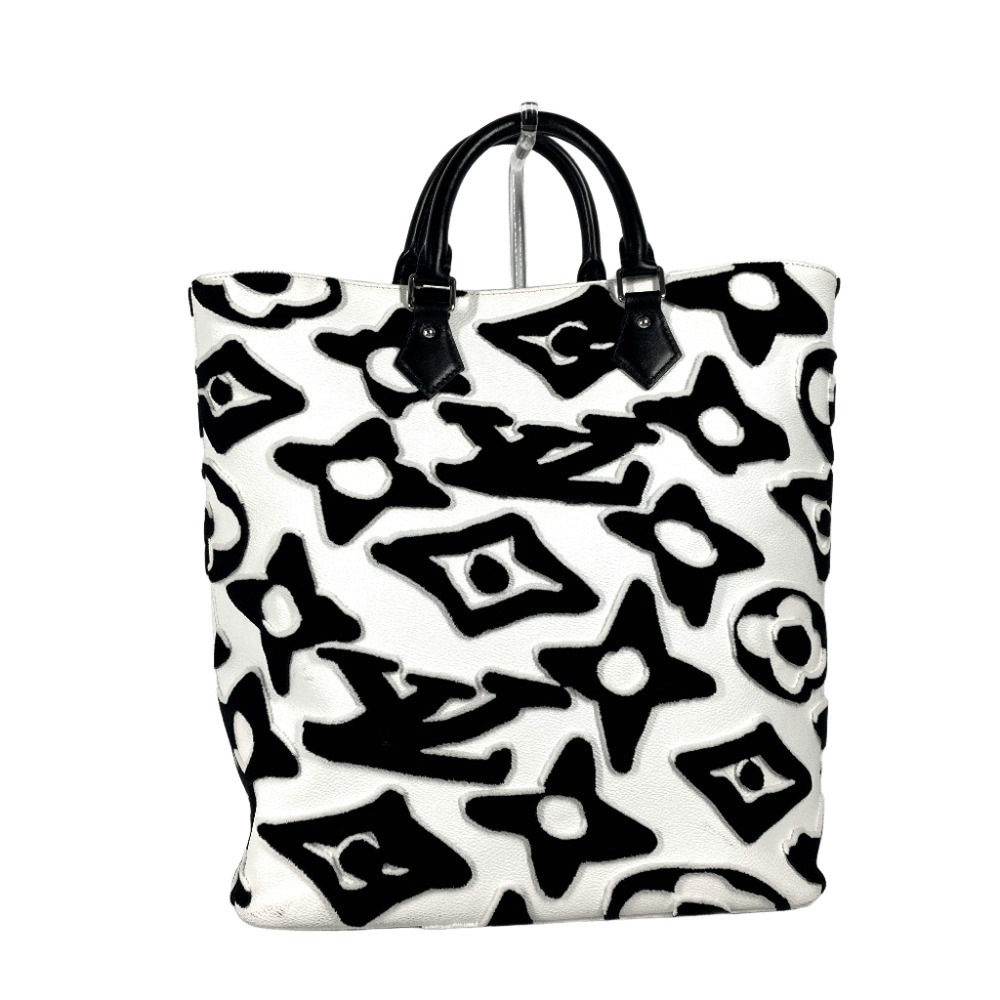 トートバッグ M45567 LVXUF カバ タフテッドモノグラム ショルダーバッグ 縦型 カバン コーティングキャンバス ブラック