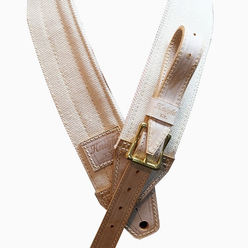 Knight T.Y.シリーズ 欧米風レトロな手作りギターストラップ KGS-625 薄い杏色