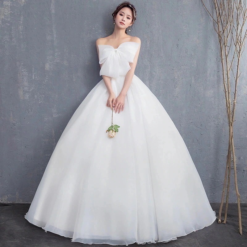 贈り物パーティードレス2025新作 気質 ウェディングドレス 花嫁 結婚式 ワンピース シンプル ウエディングドレス 安い 花嫁 フォトウエディング 結婚式　ドレス お呼ばれドレス 同窓会 ドレス