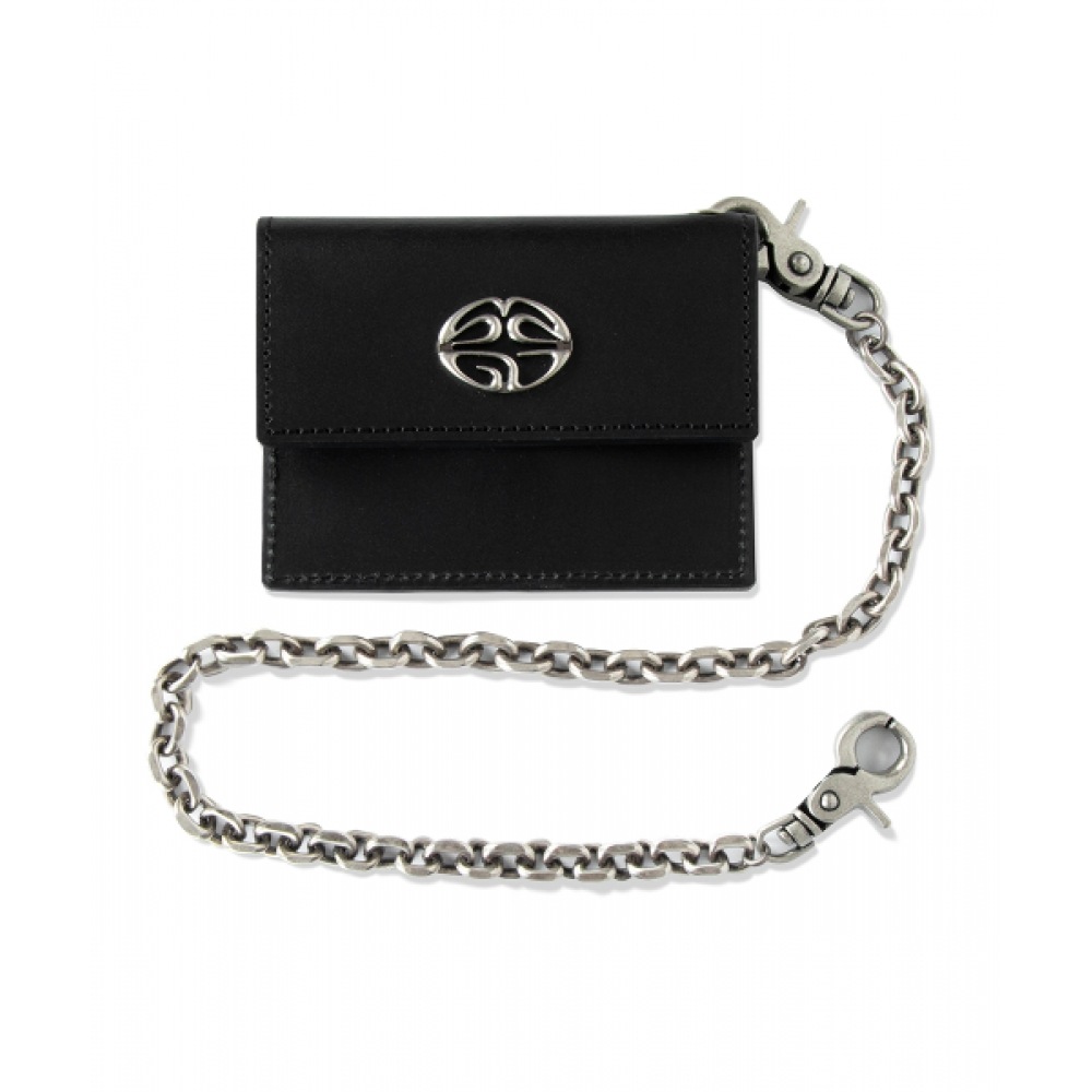 マグリッドアイアンワッペンチェーンウォレットブラック (MG2ESMAB86A)