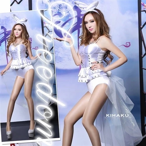 バニーガール アイドル バニー バニーちゃん ステージ衣装 うさ耳 コスプレ コスチューム 衣装 セクシー 制服 キャバ ミニ セクシー パーティー イベント ハロウィン クリスマス インスタ 撮影