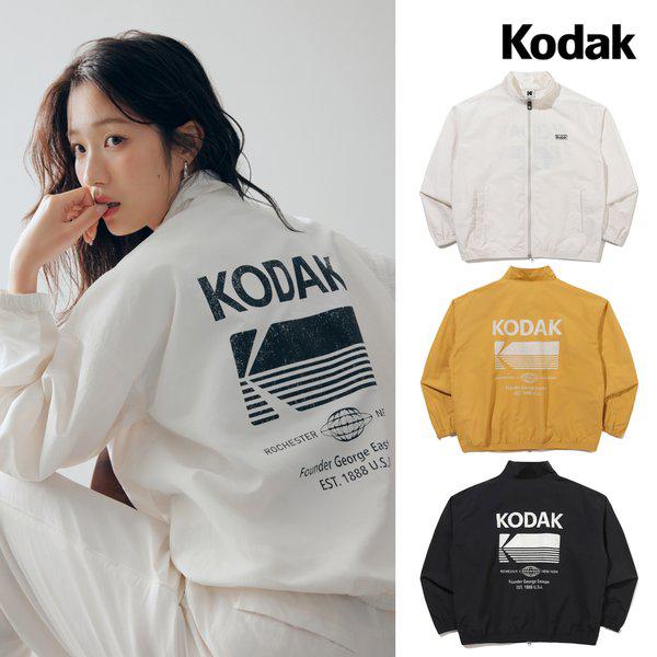 [公式]エッセンシャル ビッグロゴ スタンドネック ジャケット (3 COLOR)