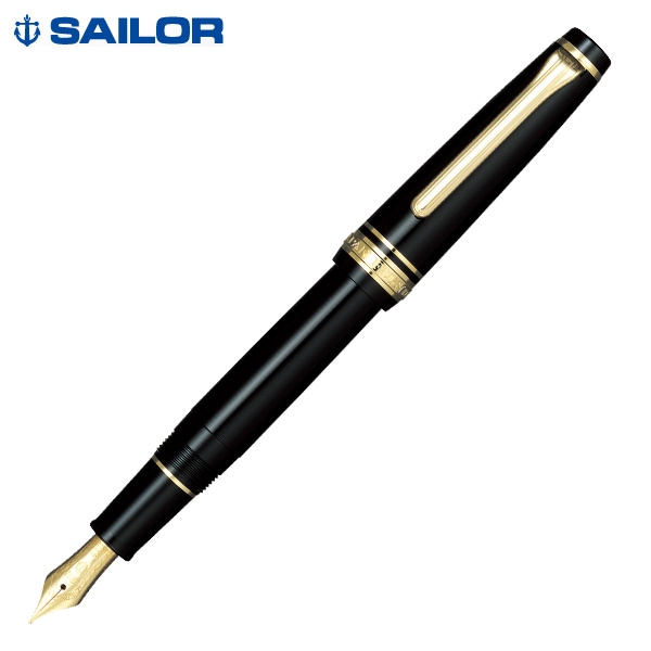 セーラー万年筆 プロフェッショナルギアスリム金万年筆 11-1221 ブラック 13,041円