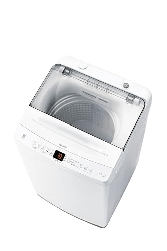 ハイアール(Haier) JW-U60B(W)ホワイト 洗濯容量6kg全自動洗濯機 槽風乾燥2.5キロ ステンレス槽 ボディ幅52センチ