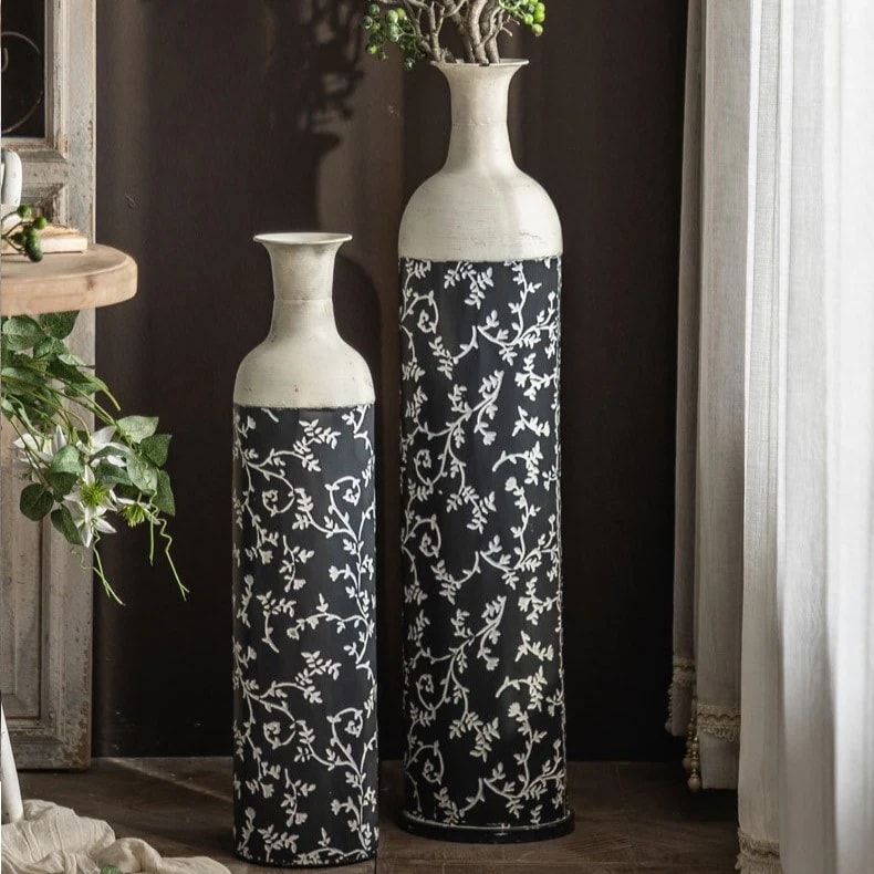 花瓶 ボトル型 ボタニカル おしゃれ かわいい インテリア ホテルライク モダン フラワーベース ドライフラワー リビングルーム 玄関