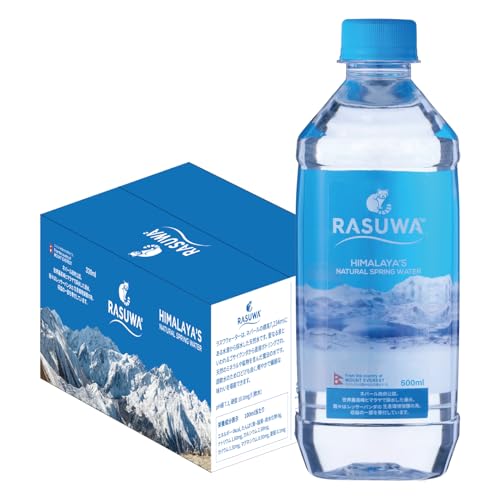 ラスワ天然水ナチュラルミネラルウォーター 軟水 低不純物 ネパール政府公認 (500ml 30本入り)