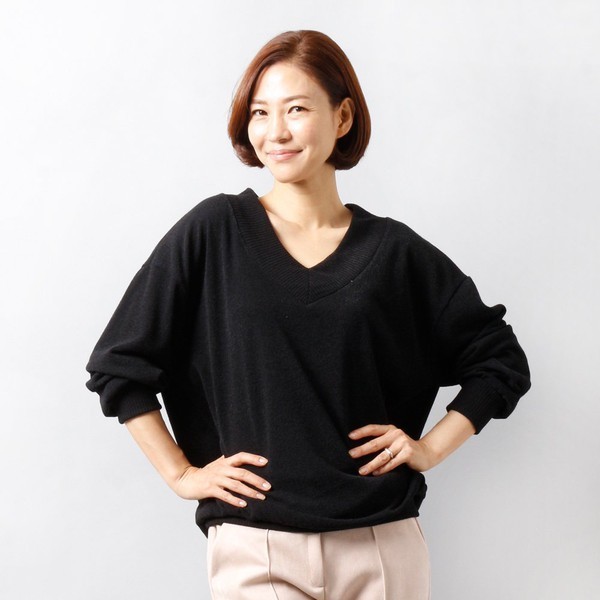 アイウーマン ルーズフィットネックVTシャツ WW3125M310 ビッグサイズ