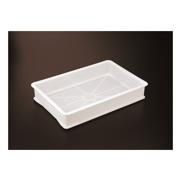 (10個セット) 抗菌 食品用コンテナー/パンコンテナー (小型深) ナチュラル