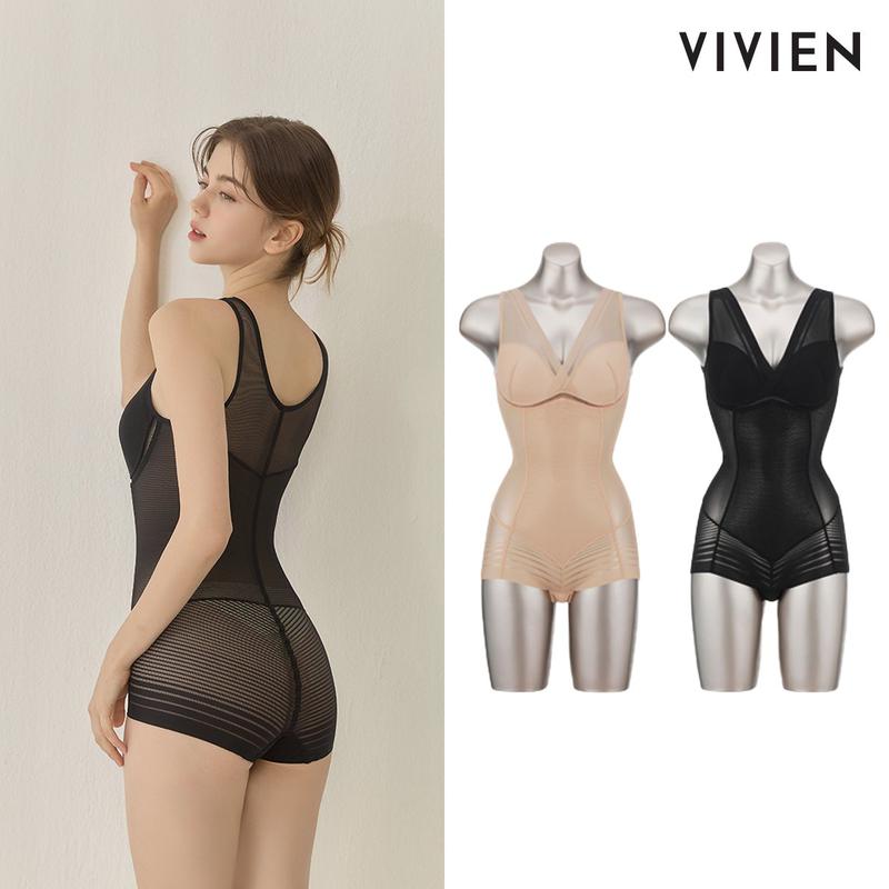 スリムな体型ボディシェイパー2種