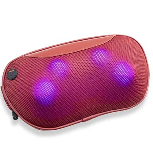 ドクターエア 公式ストア 3DマッサージピローS コードレス レッド/首 肩 背中 腰 (温熱 マッ 14,137円