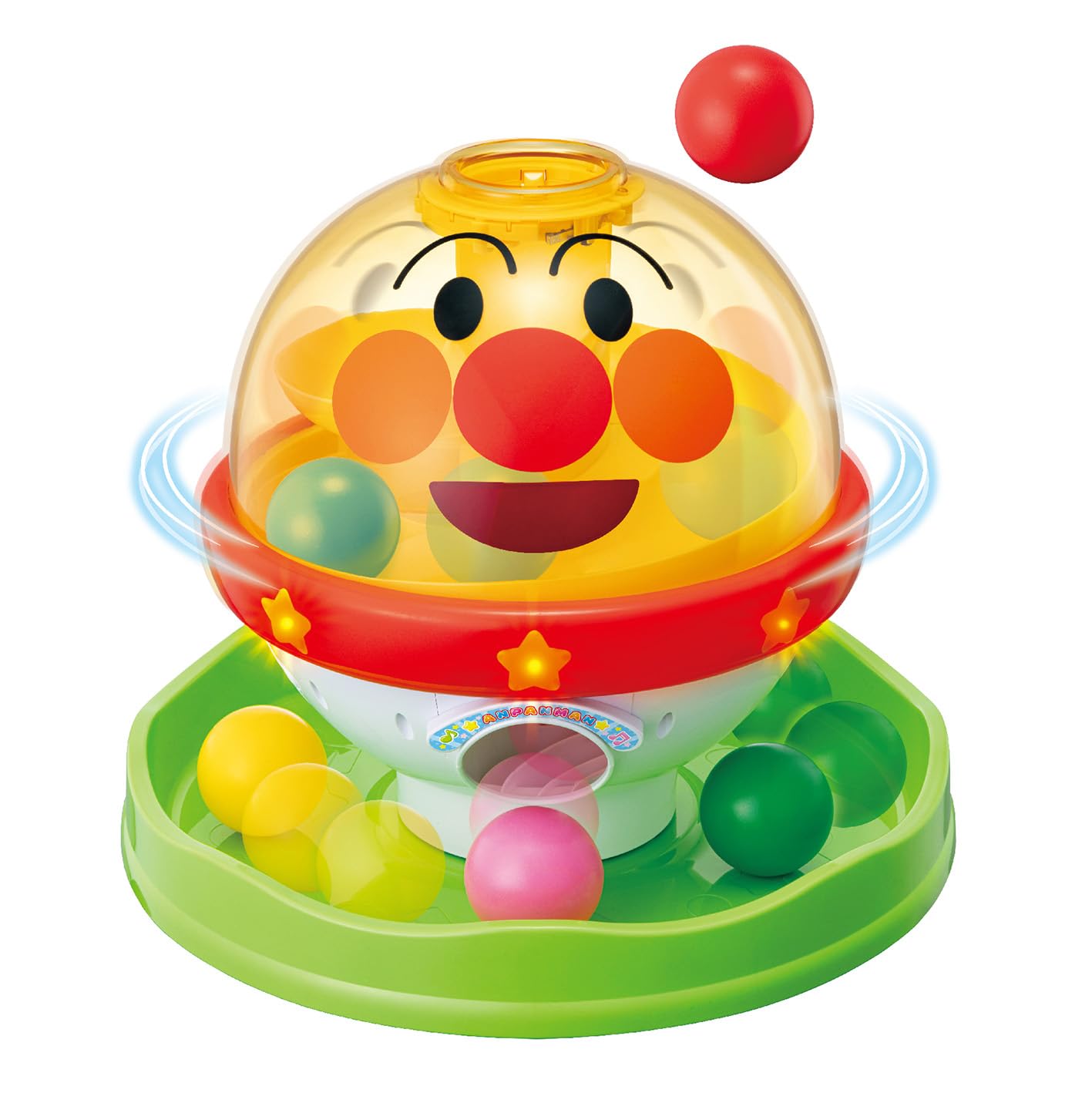 ジョイパレット(JOYPALETTE) アンパンマン まわって! 光って! 好奇心いっぱい育脳大きなくるコロアンパンマン