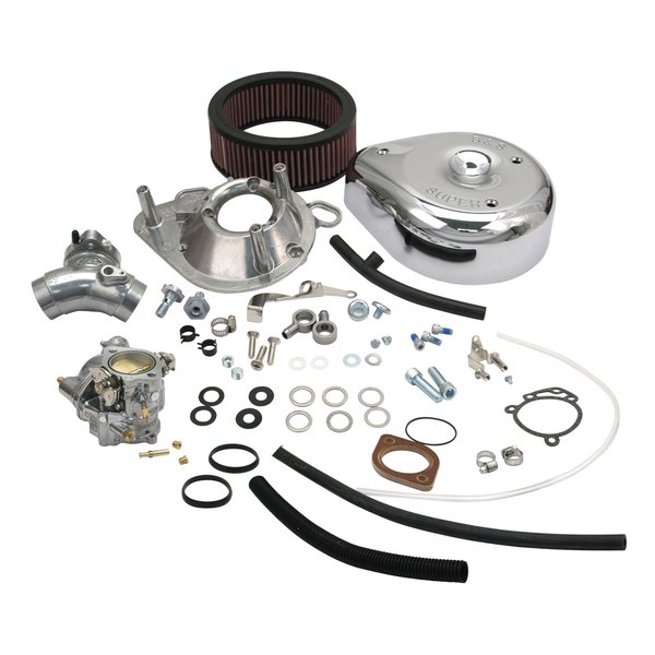 スーパーE コンプリートキャブレターキット ビッグツイン 99-05 11-0450