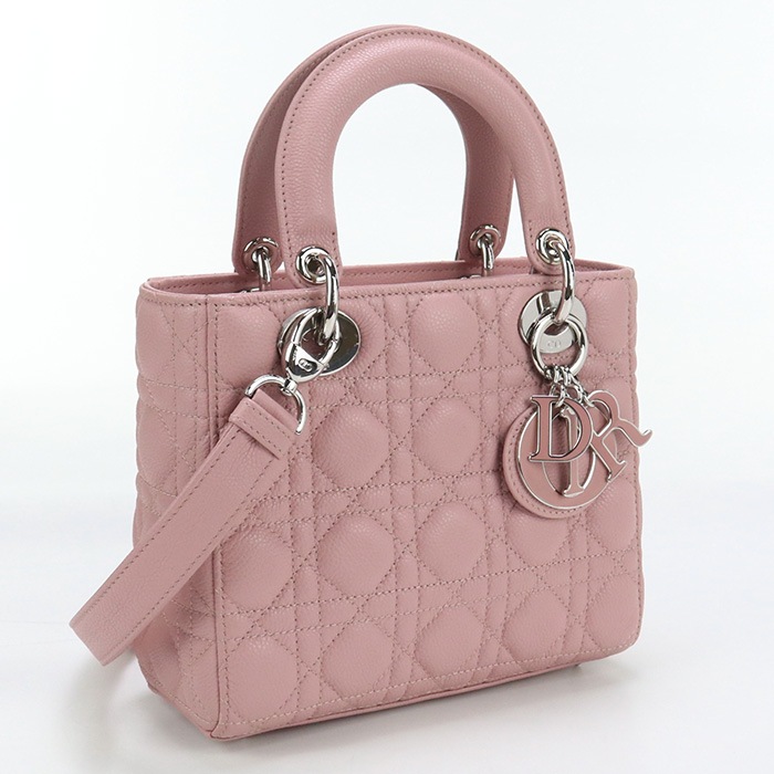 バッグ スモール CD89853 ハンドバッグ レザー/バッグ スモール ピンク【中古】 レディース 227,700円