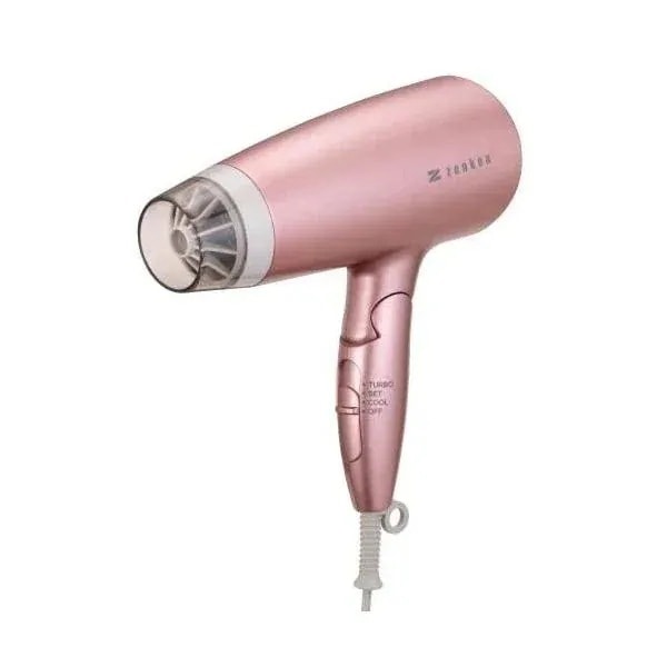 ゼンケン ドライヤー 電磁波カット 電磁波低減 ヘアケアドライヤー ZD-750P ピンク Zenken