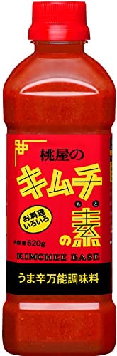 他サイト： 桃屋 キムチの素 620g 【キムチ鍋 鍋つゆ 鍋の素 漬け材 万能調味料 】の商品画像