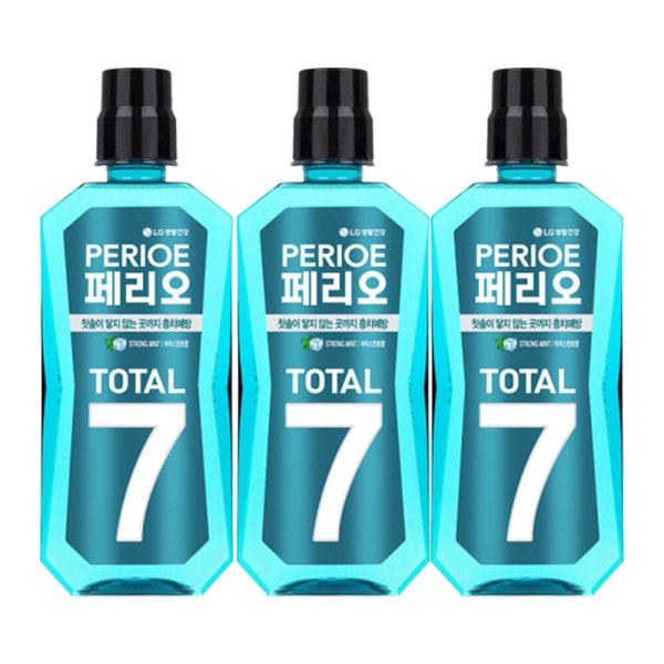 ペリオトータル7うがい薬ストロング760ml3個