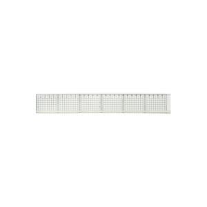 (業務用40セット) マービー 方眼カッティング定規滑止付30cm 014-0163