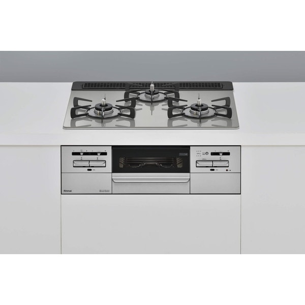 RS31W35T2DGAVW-13A シルバー マイトーン [ビルトインガスコンロ (都市ガス用3口左右強火力タイプ幅60cm)]