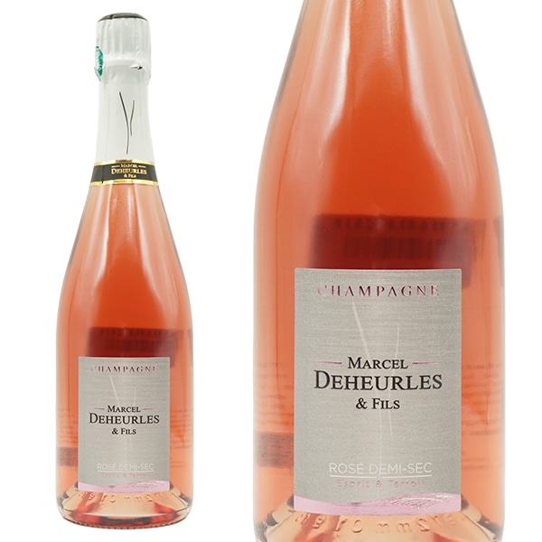 シャンパン マルセルドゥウールル ドゥミセック ロゼ 750ml （フランス シャンパーニュ 箱なし） 家飲み 巣ごもり