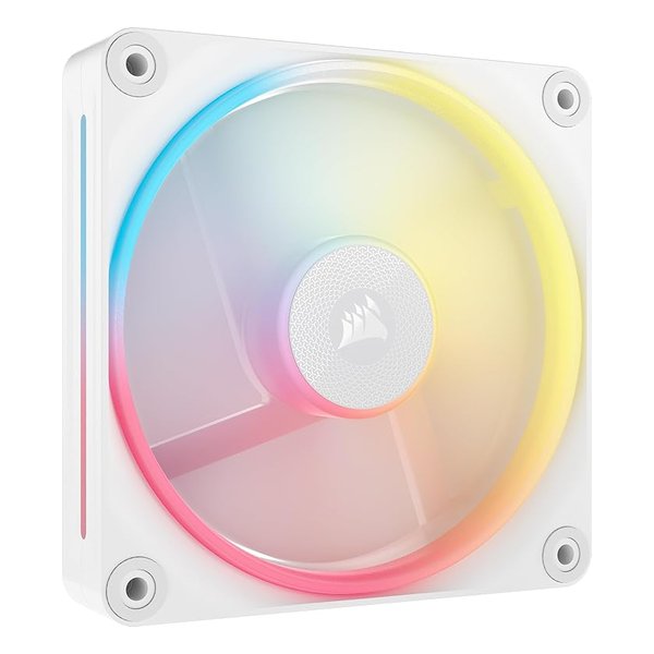 iCUE LINK LX120-R RGB WHITE Single Reverse Fan Expansion CO-9051053-WW