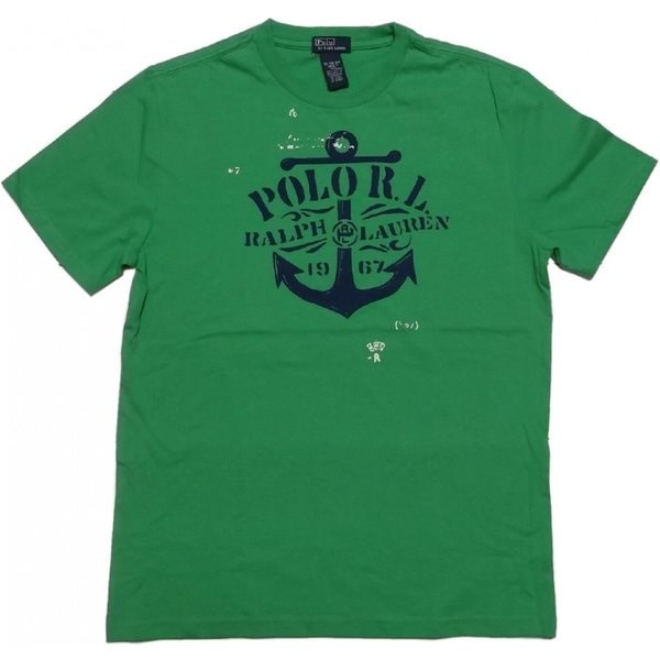 ボーイズサイズ 半袖 プリント Tシャツ グリーン boys PR2-971