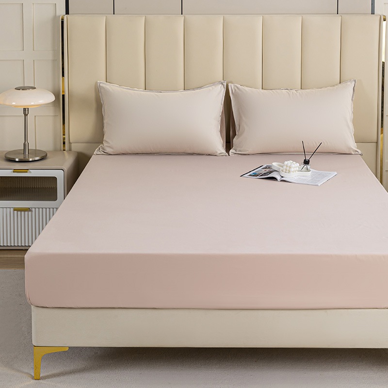純色ベッドカバー秋冬モデルマットレスカバーボックスシーツ