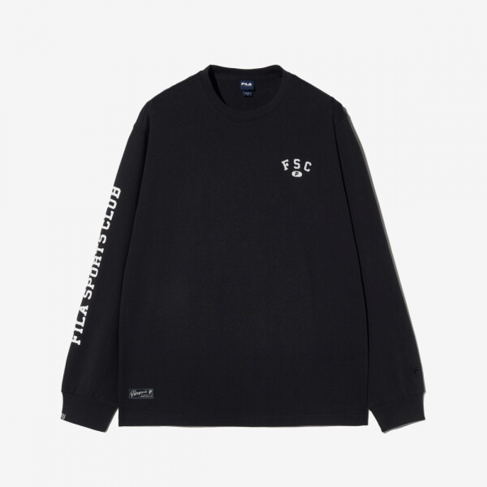 フィラ スリーブ グラフィックポイント 長袖Tシャツ FS2RLH1101X_BLK 6,794円