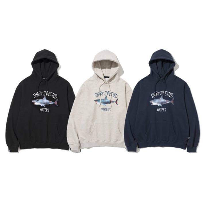 Shark Infested Waters Pullover Hood