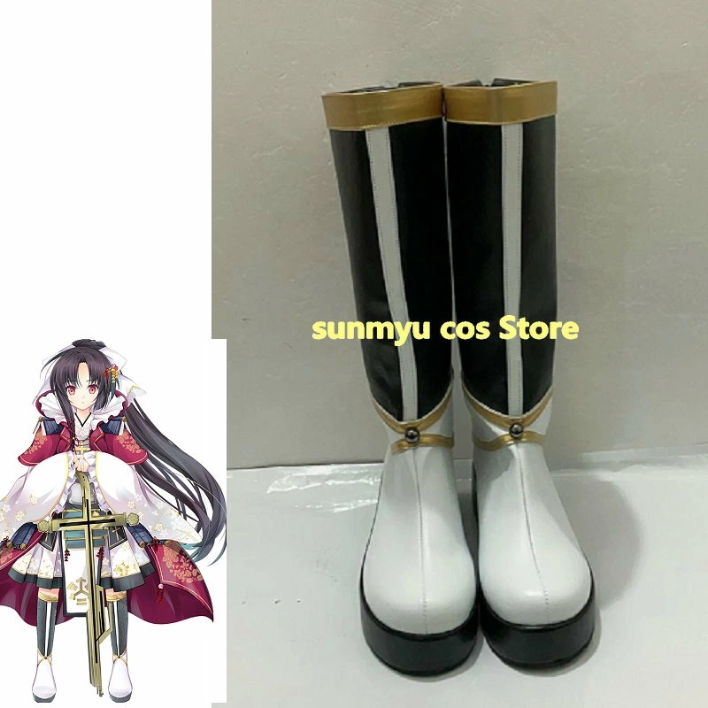 御城プロジェクト：RE 原城 ブーツ　オーダーサイズ　 コスプレ靴