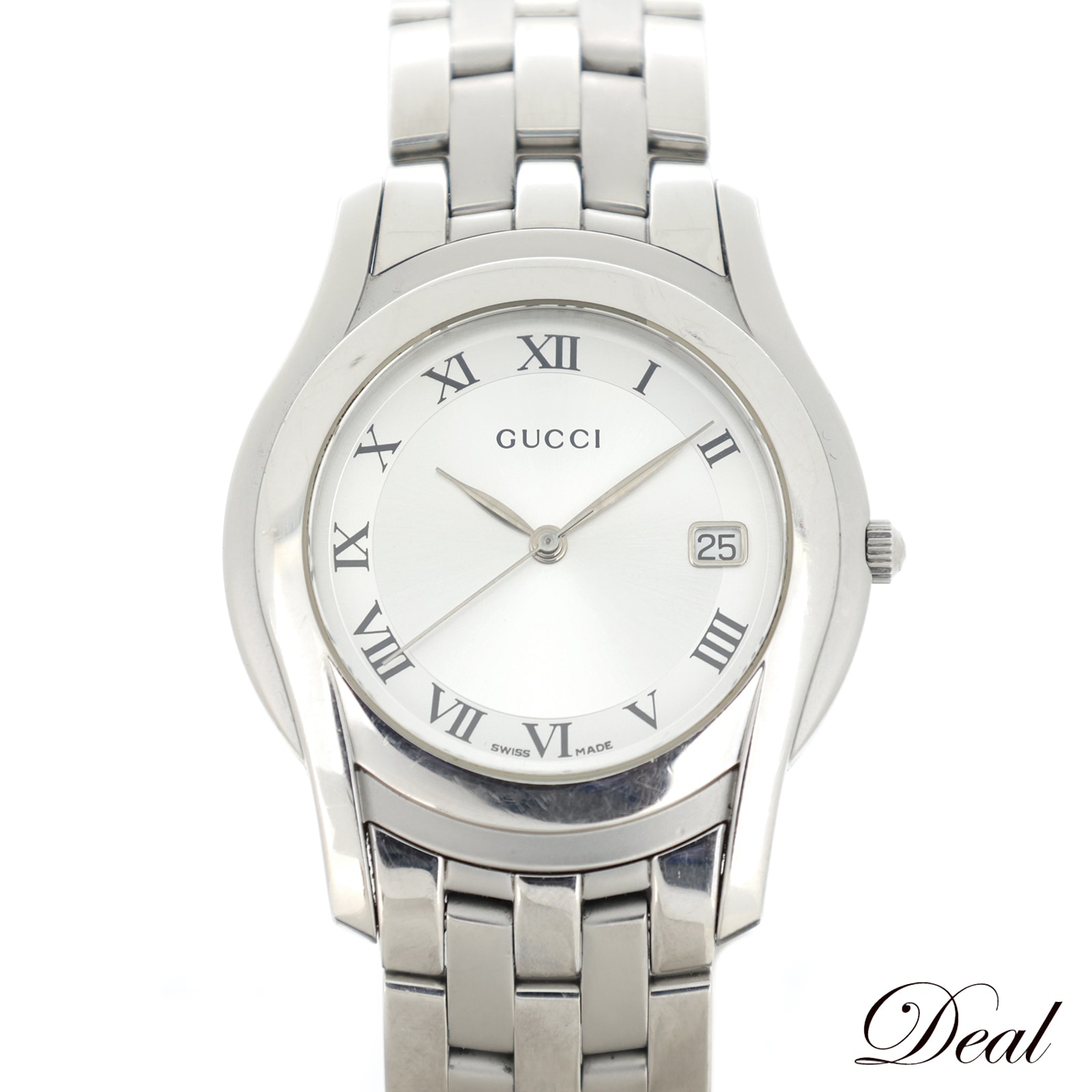 グッチ Gクラス デイト 5500M ボーイズ ユニセックス レディース 腕時計