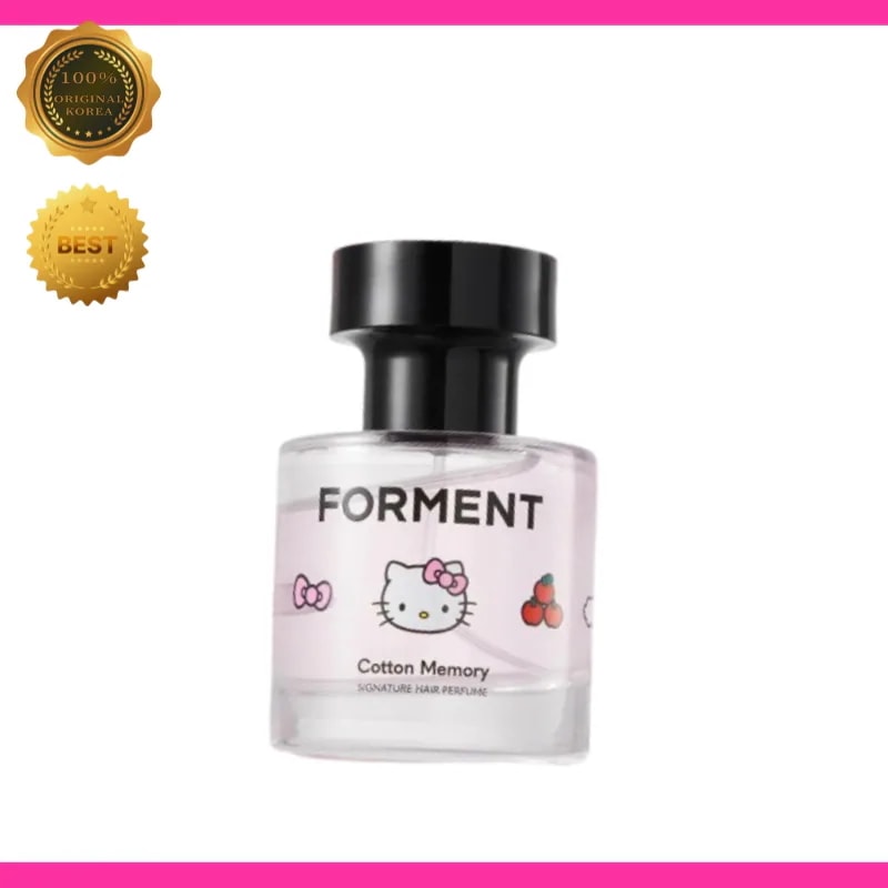 [メガ割] FORMENT フォメント シグネチャー ヘアパフューム 30ml ハローキティ 50周年 限定 香水 髪の香水 コットン メモリー 香り ケア 韓国コスメ 公式 正規品