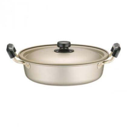 アカオアルミ しゅう酸 実用鍋 浅型(硬質) 28cm AZT8806 7,936円