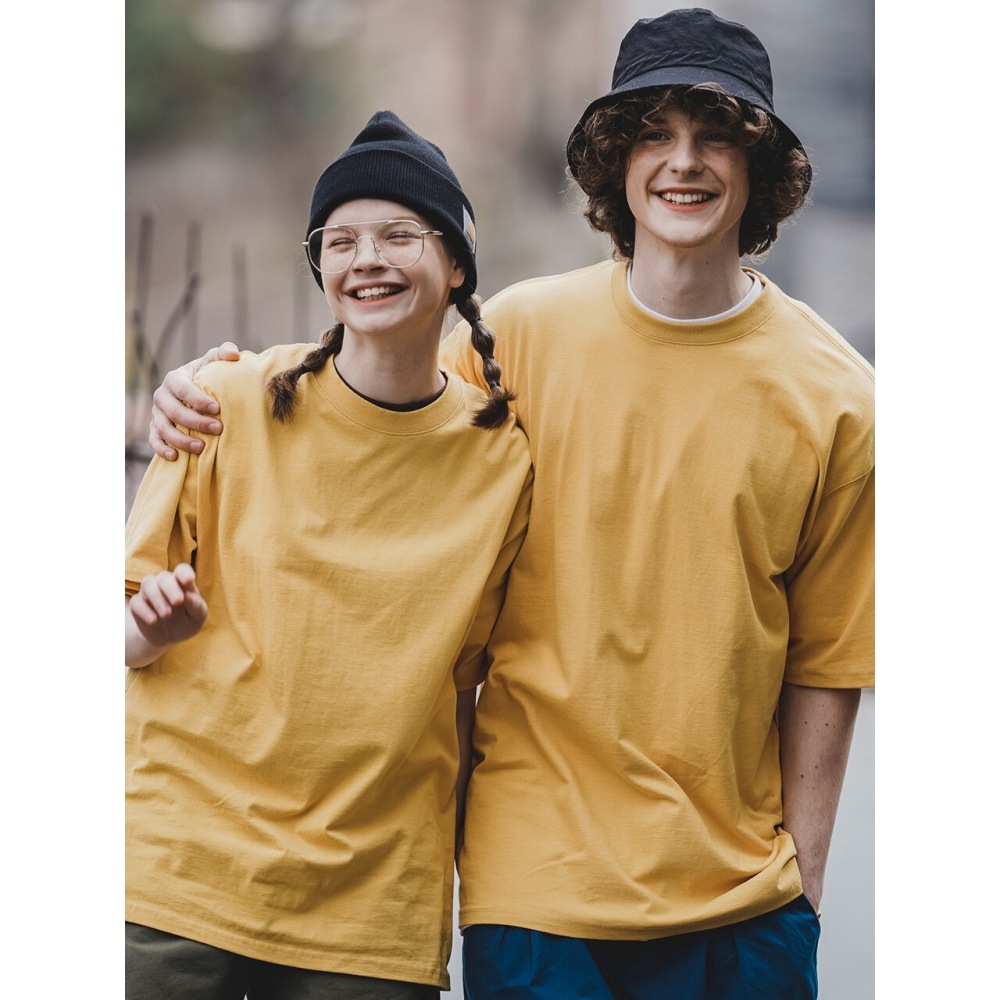 WV PROJECTシックスティン半袖TシャツイエローCJST7500