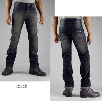 WJ-732R JEANS-BLK BLK L 07-732/BK/L/32