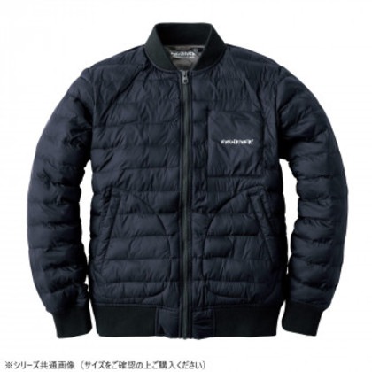 イーブンリバー ファイバーダウンフライトジャケット ブラック(05) サイズ:L R129