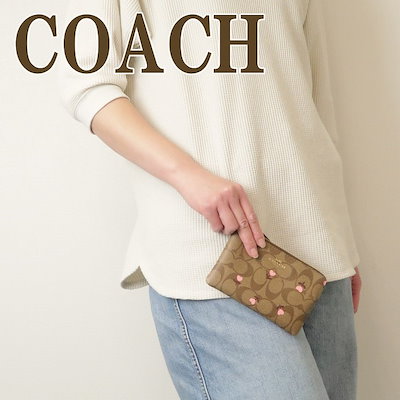 Qoo10] Coach ポーチ クラッチバッグ 財布 レディース : バッグ