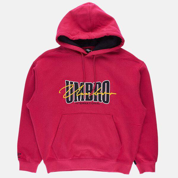 起毛レタリングフードティー UP421CHDN4 MGT