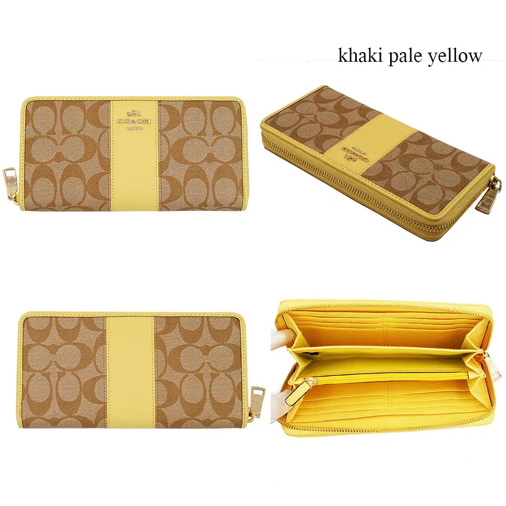Qoo10] Coach COACH コーチ 財布 長財布 F52 : バッグ・雑貨