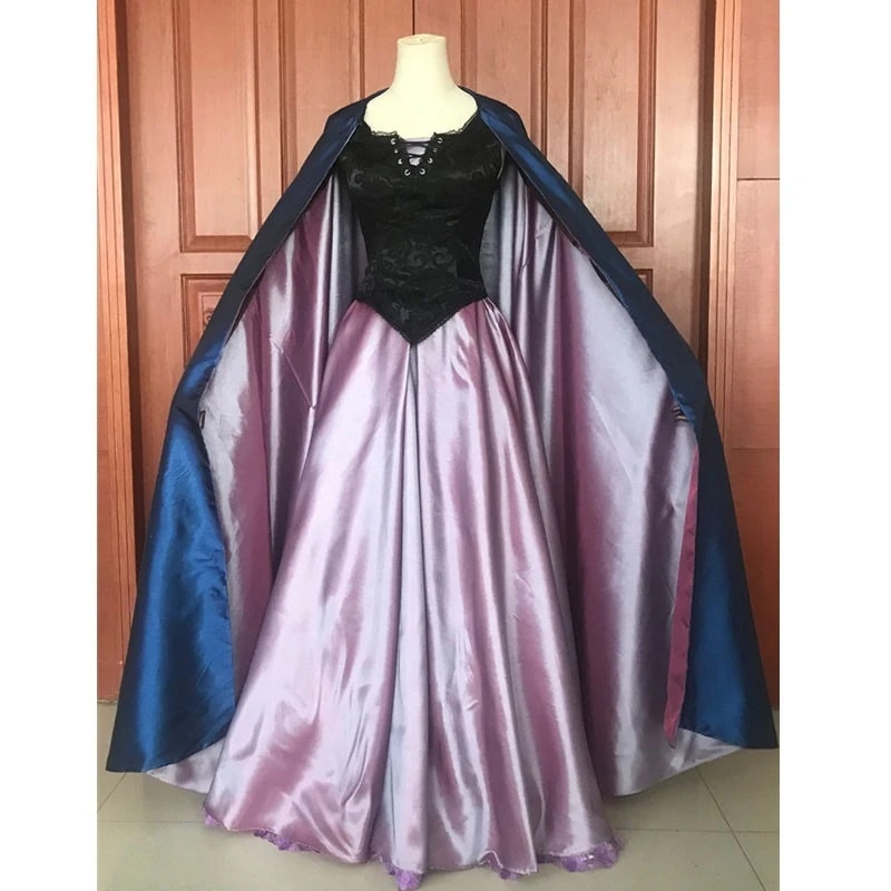 [急速出荷]コスプレ衣装 ドレス ワンピース プリンセス ヴァネッサ アリエル Ariel 人魚姫