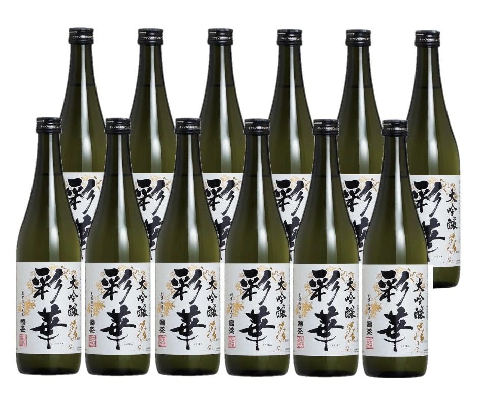 【送料無料】日本酒 中埜酒造 特撰國盛 彩華 大吟醸 720ml12本【北海道沖縄県東北四国九州地方は必ず送料がかかります】